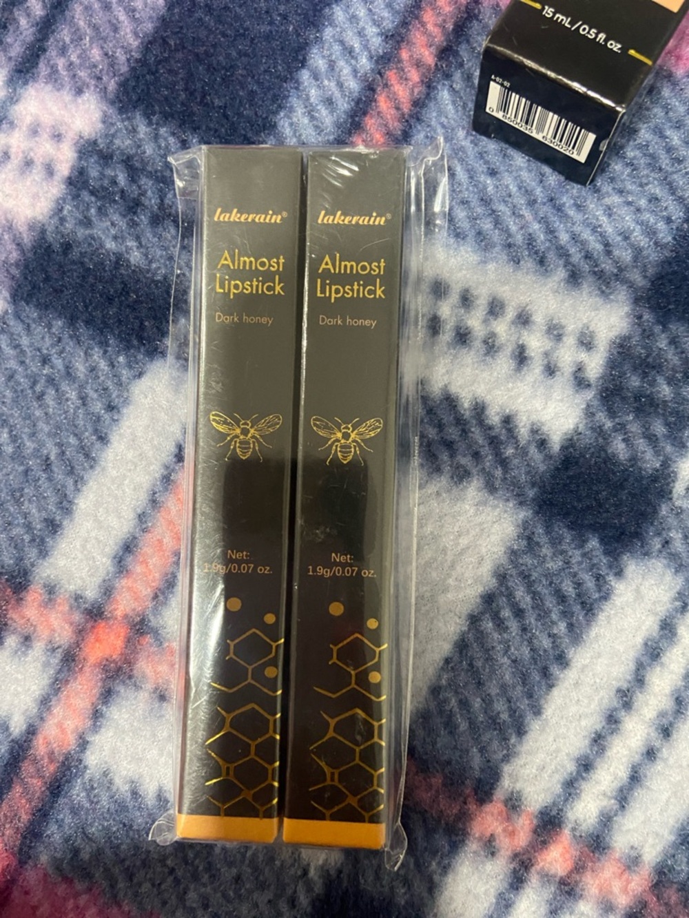 Almost Lipstick in Dark Honey - Black & Gold Packaging